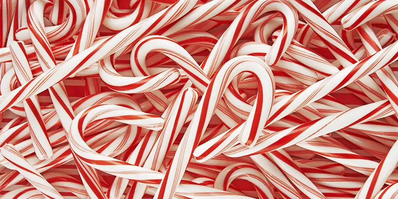 Spangler Candy Canes logo