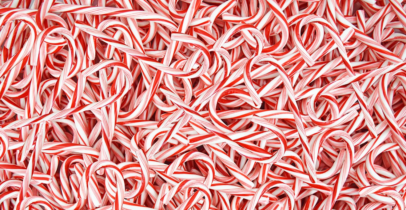 Spangler Candy Canes logo